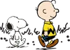 Snoopy walking
